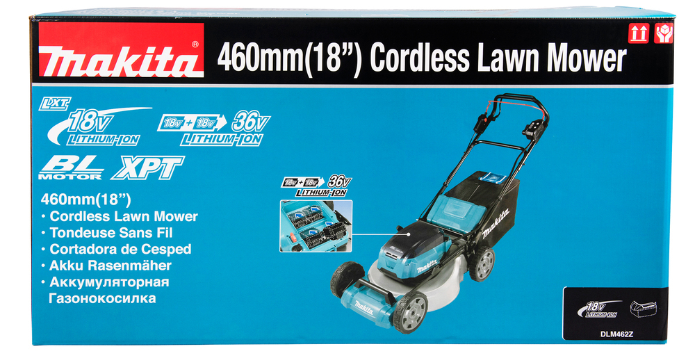 Газонокосилка LXT® DLM462Z 18 В X2 46 см 60 л