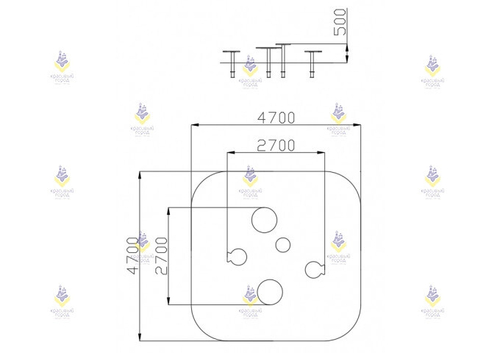 Детские столики-стульчики «Рыбки»
