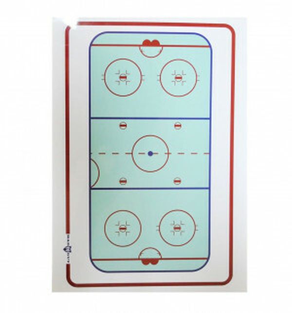 Доска тактическая хоккейная гибкая 15x10см MAD GUY