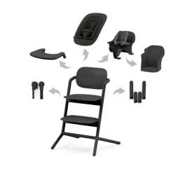Стульчик Cybex Lemo 4-in-1 Set Stunning Black