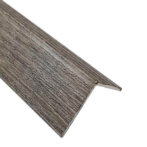 Угол 20*20мм "DO-5" 2,7м Дуб серый ламинир. алюм.