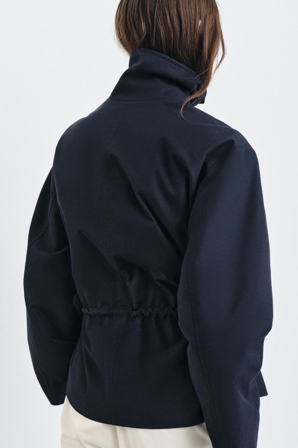 ZARA ПАРКА С ХЛЯСТИКОМ ИЗ КОЛЛЕКЦИИ ZW, МОРСКОЙ СИНИЙ