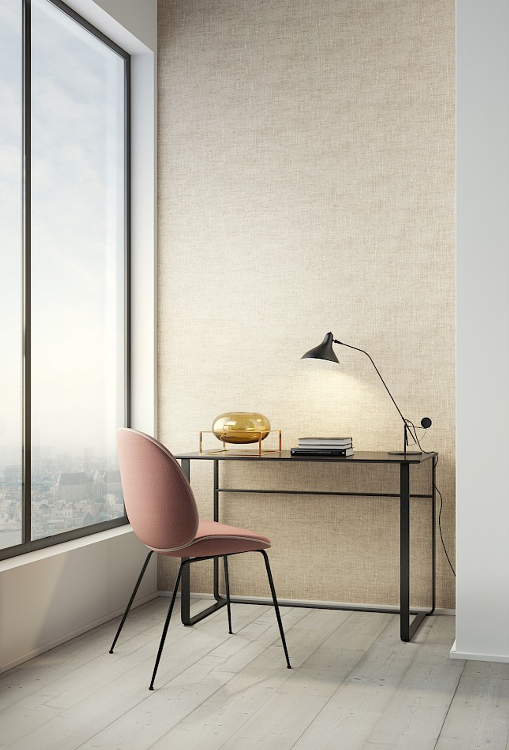 Обои Khroma Erosion Flax Linen BLONE703