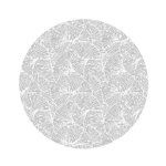 Сервировочная салфетка круглая 36 см Тессен