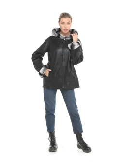 Куртка женская из натуральной кожи