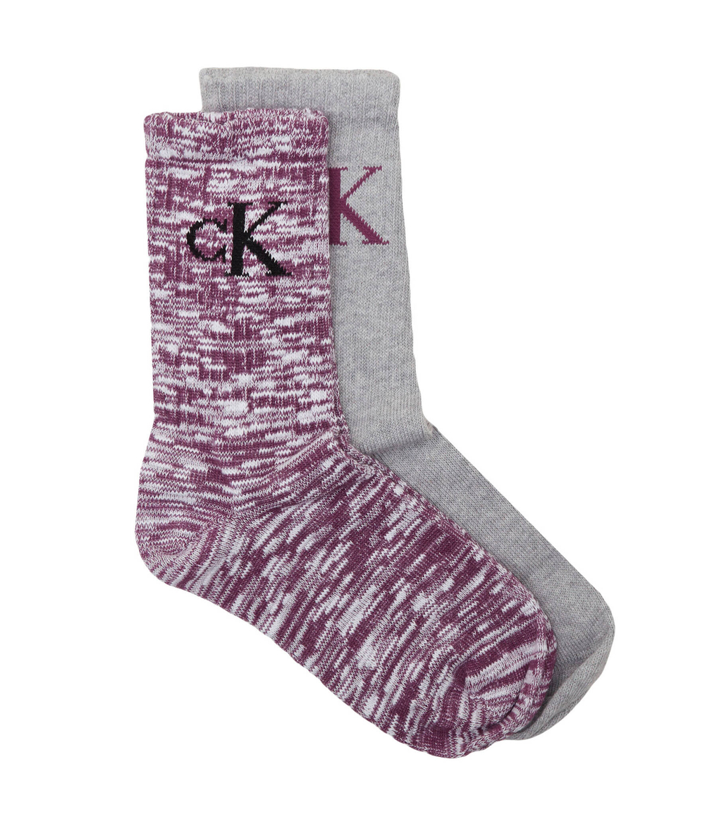 Носки 2 пары Calvin Klein Jeans - серый(701224134)
