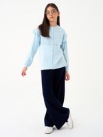 Кардиган для девочки AT1423 голубой