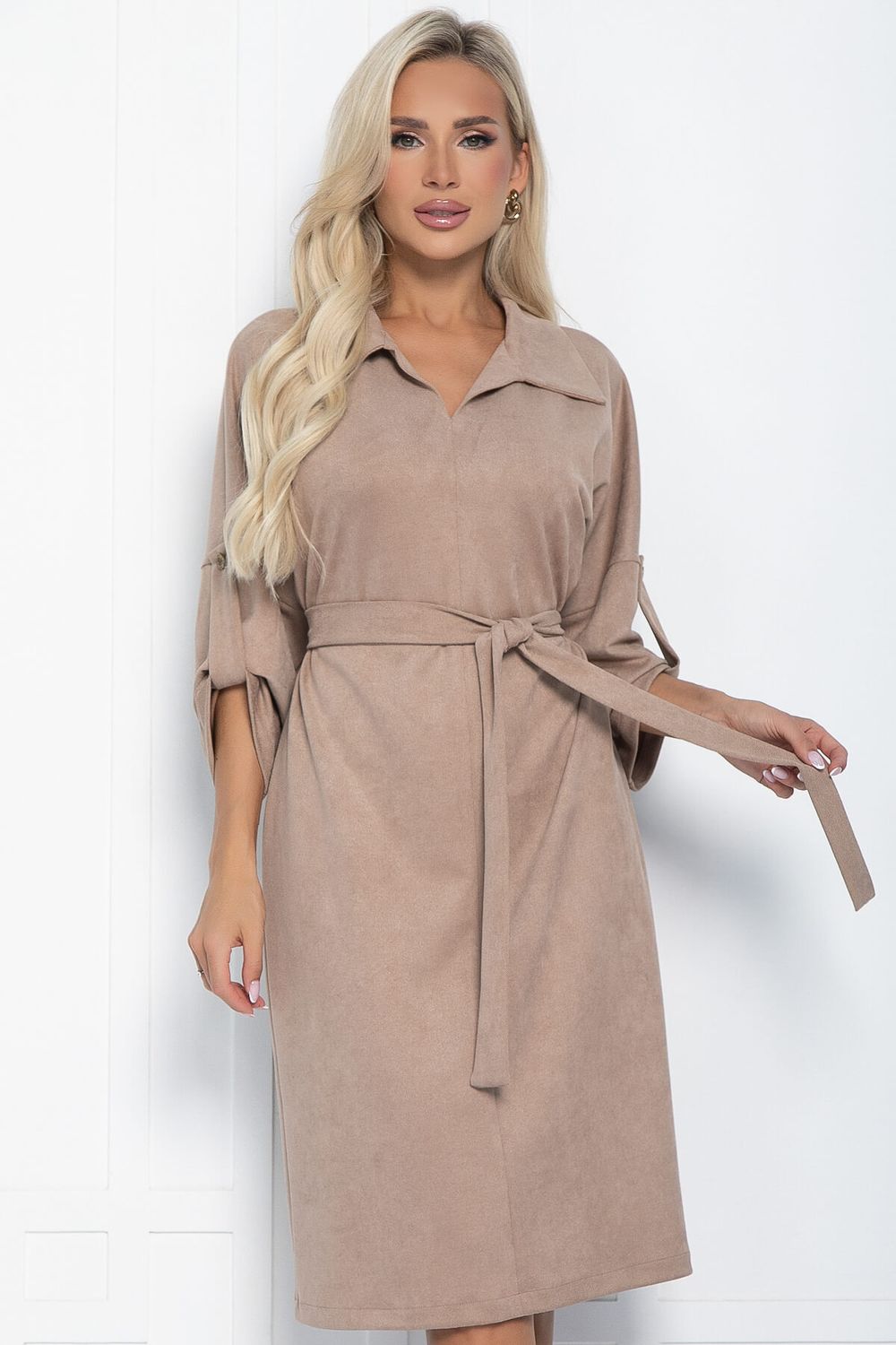 Платье Нежность осени (кофе с молоком) П11270 LT Collection