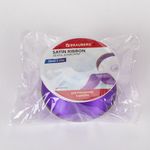 Лента атласная ширина 38 мм, длина 23 м, фиолетовая, BRAUBERG, 591518