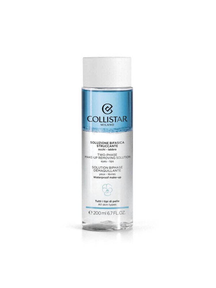 Двухфазное средство для снятия макияжа с лица Collistar 200 ml