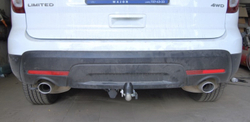 Фаркоп оцинкованный Galia F123C для Ford Explorer 2011-(паспорт и сертификат в комплекте)(без электрики)