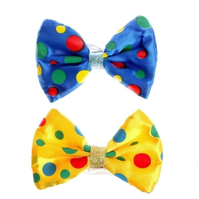 Карнавальная бабочка "Клоун", цвета МИКС 7598927