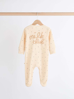 Комбинезон / Cлип для малышей Next 606-563, 3 шт., Бежевый, Серый