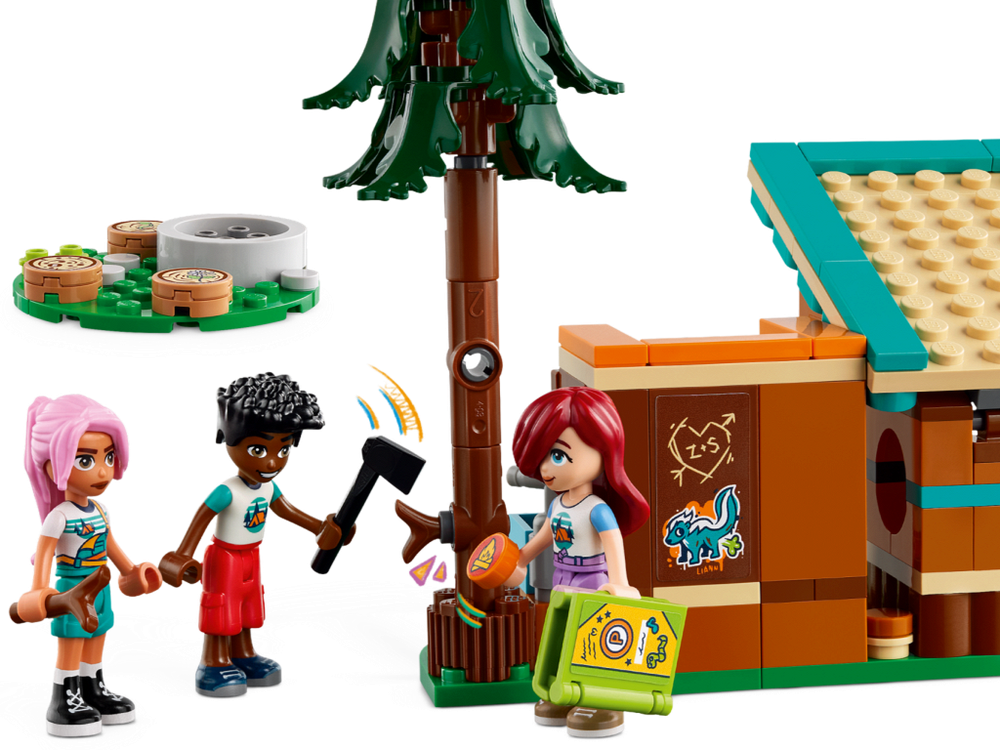 LEGO Friends 42624 «Уютные домики в летнем лагере» — отдых, друзья и приключения