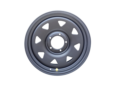 Диск усиленный УАЗ, ГАЗ Соболь, Dodge Ram 1500 стальной черный (матовый) 5x139,7 8xR18 d110 ET+20