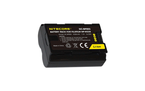 Аккумулятор Nitecore NC-BP003 аналог Fujifilm NP-W235