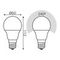 Лампа светодиодная Gauss LED A60 E27 10W 4100K матовая 102502210