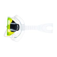 Маска для плавания SALVAS Geo Sr Mask CA175S1GYSTH, размер взрослый, желтая