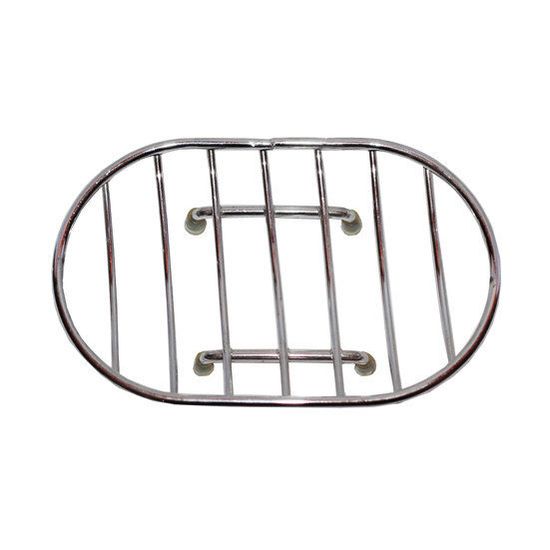 Мыльница овальная хромированная Besser BS 0103 (13х8,5х3 см)