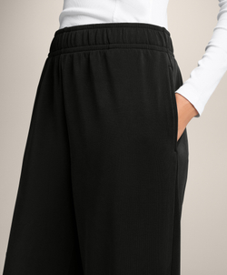 OYSHO Брюки-джоггеры из модала с начесом, черный