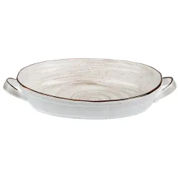 Блюдо овальное 30,5*23*5,7 см 2200 мл с ручками White Fusion P.L. Proff Cuisine [1]