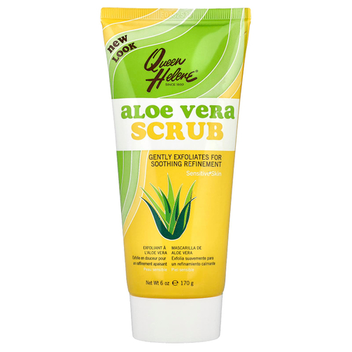 Queen Helene, скраб с алоэ вера, для чувствительной кожи, 170 г (6 унций)