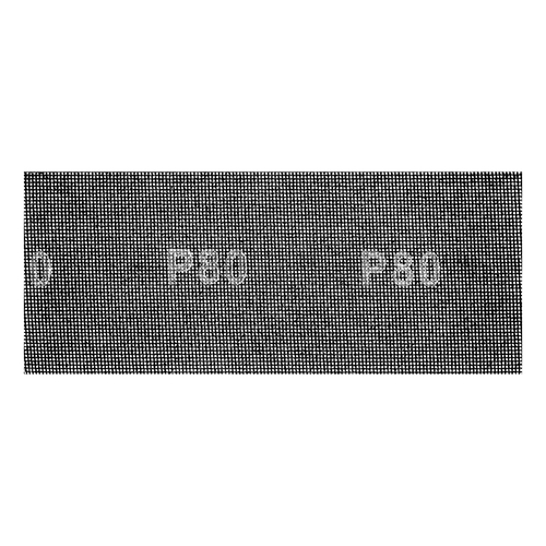 Сетка абразивная, P 80, 115 х 280 мм, 5 шт Denzel