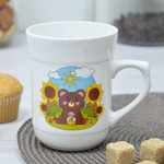 Кружка 220мл Медвежонок с мёдом, эконом (99780)