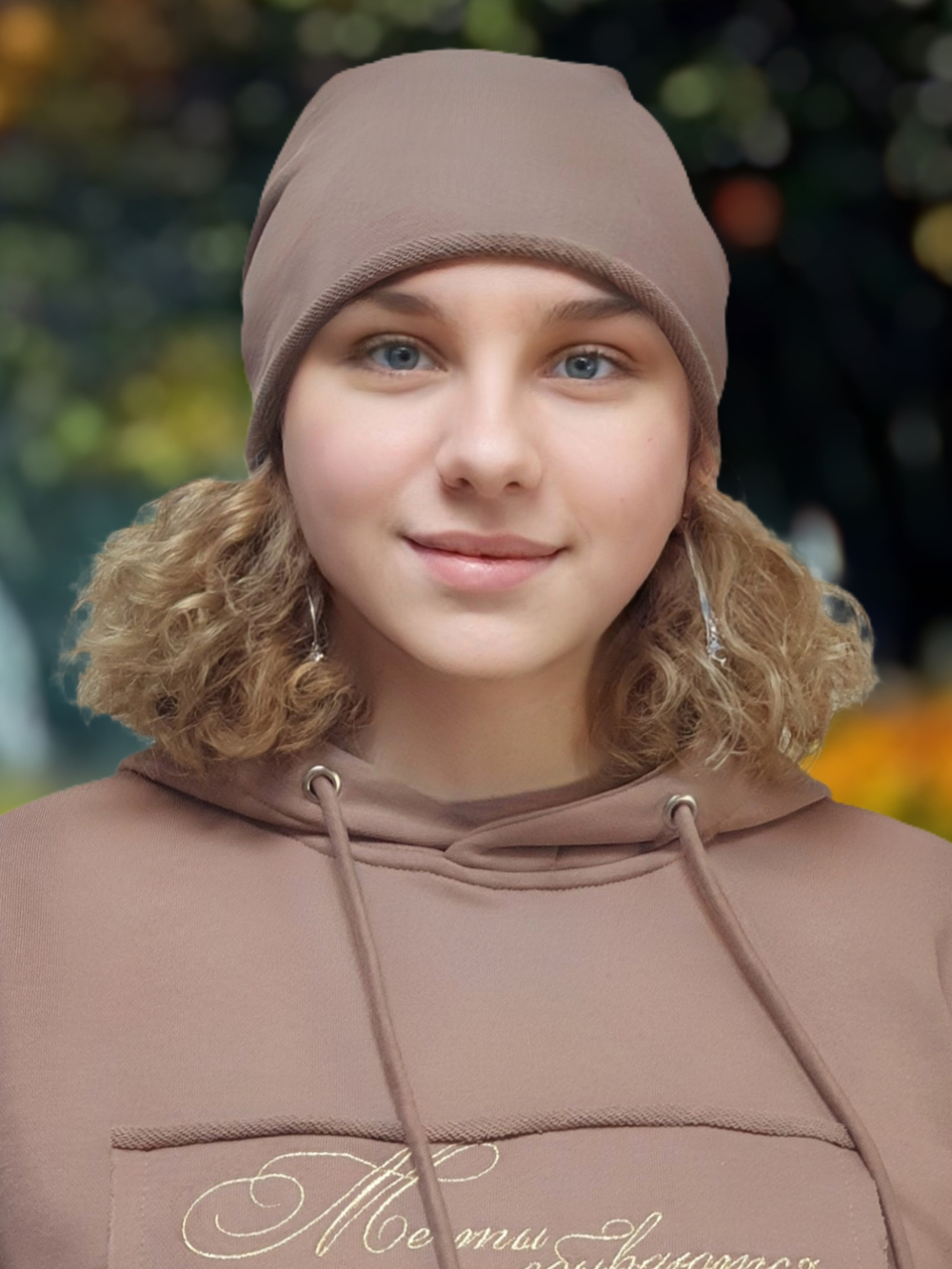 Шапка БАЙРОН 3 плотная, хлопковая с валиком