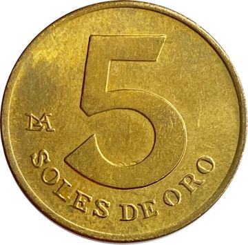 5 солей 1978-1983 Перу
