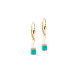 Серьги Coeur de Lion Turquoise-Green 1126/20-0605