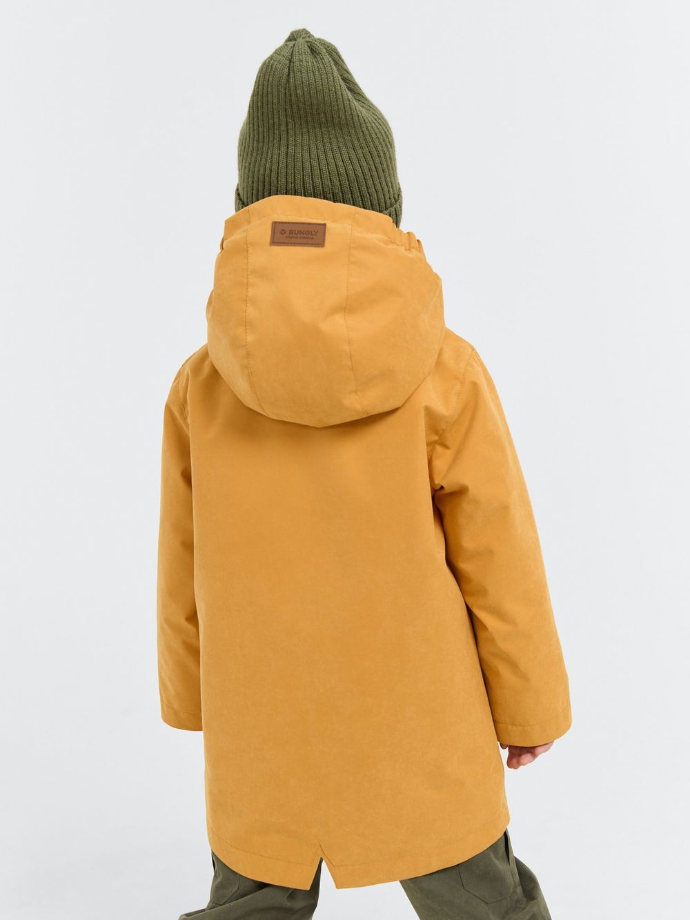 Парка демисезонная "Горчица"