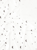 Сет из 2х пелёнок Mjolk Ёжики на экрю/Ночное небо