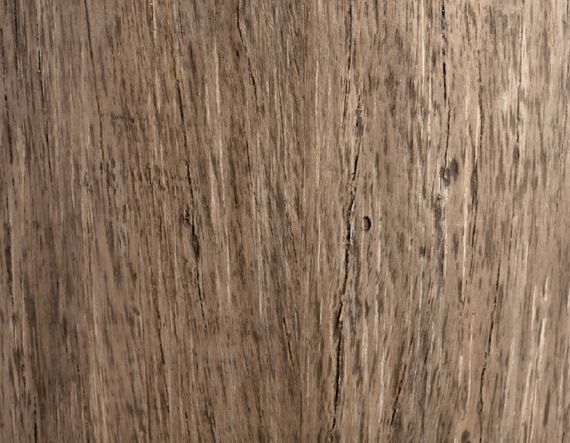 Кашпо TREEZ Effectory - серия Wood - Высокий округлый конус - Светлый дуб