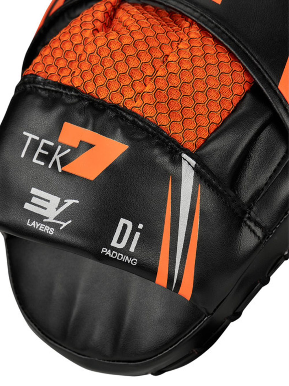 FMT-5260 Боксерские лапы TEK7 черно-оранжевый