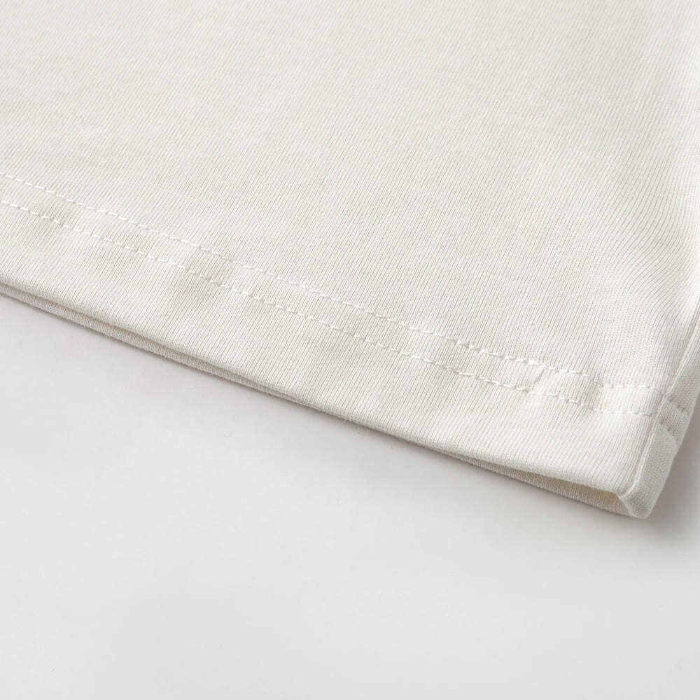 Футболка Ymkashix 8-bit outline бежевая