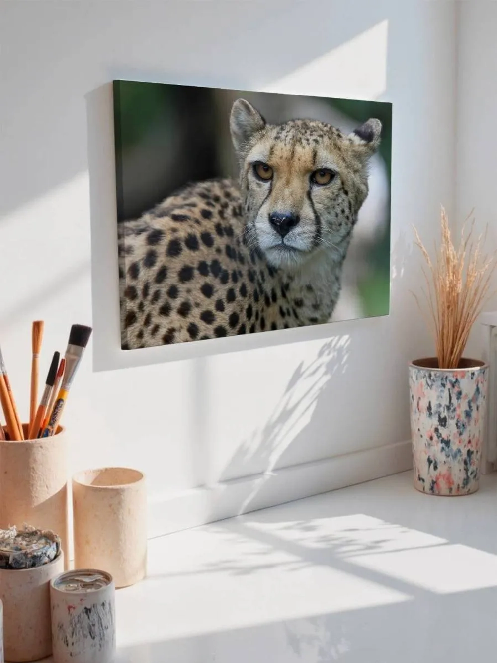 Картина на стену 40 X 50 Гепард
