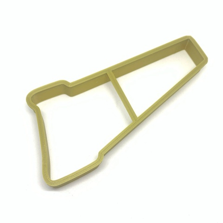 Вырубка для пряника "Пила" 6*12см