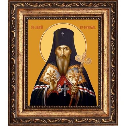 Антоний (Смирницкий), Воронежский архиепископ, святитель. Икона на холсте.