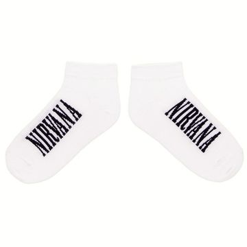 Носки Nirvana белые короткие (114)