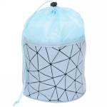 Косметичка круглая «Women secret», цвет голубой, 16*15см