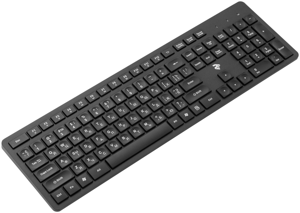 Клавиатура 2Е MK420 WL 2E-MK420WB черный + мышь