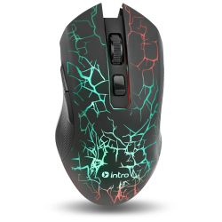 Мышь Intro MW575 беспроводная игровая 800-1600dpi черная | Мыши