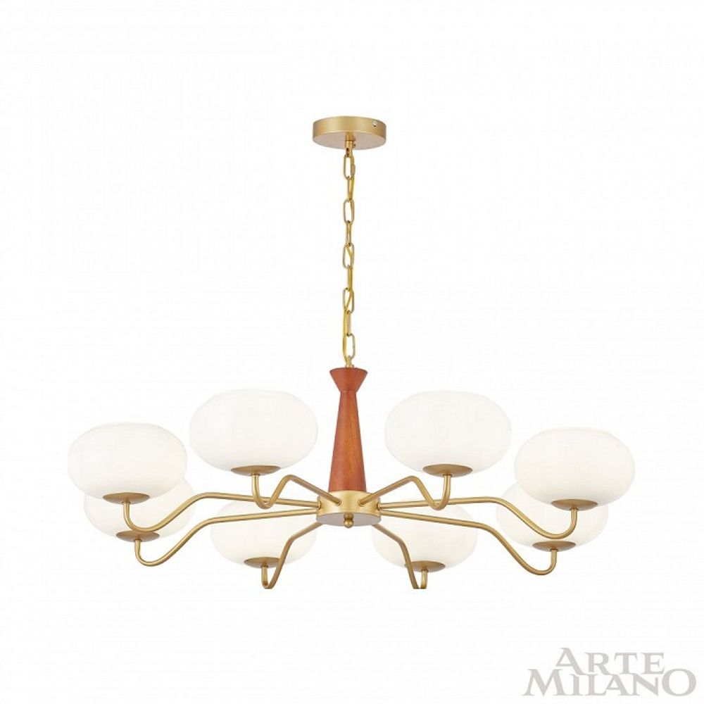 Подвесная люстра Arte Milano AM-Napoli 310166/D900/8 BS/WD