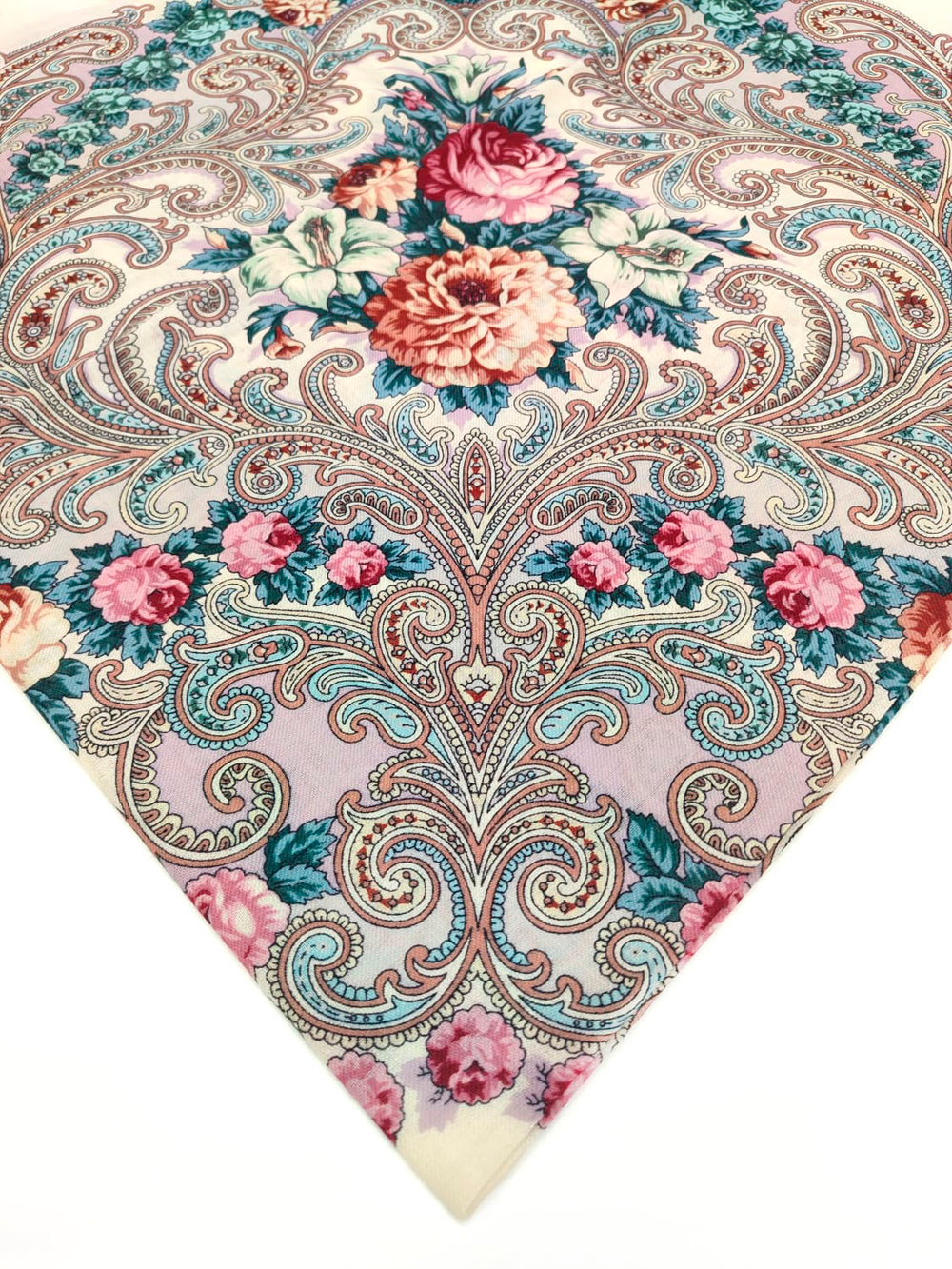 Павловопосадский платок Тайна сердца 1437-0