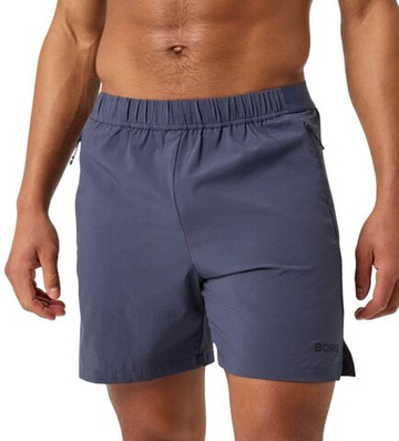 Мужские теннисные шорты Bjorn Borg Zip - odyssey grey