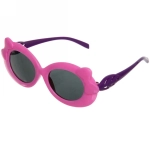 Очки солнцезащитные детские «Baby BooM», бантики, микс 6 цветов