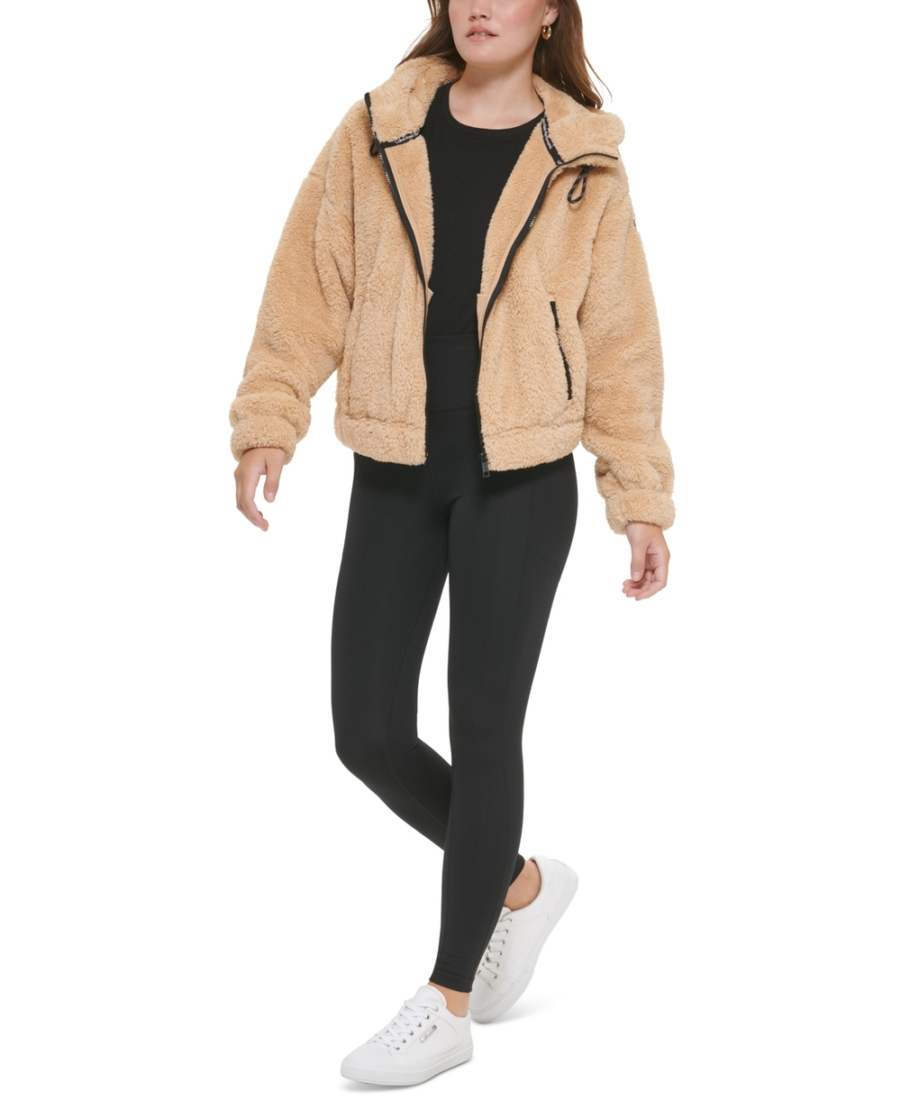 Женская куртка Calvin Klein Sherpa Hooded