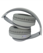 Наушники беспроводные светящиеся +TF card Fashion SAZ-D01