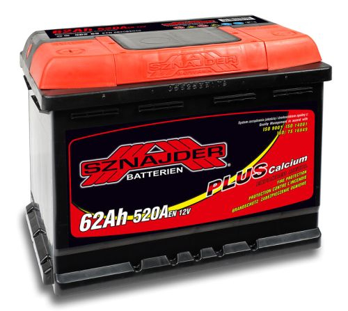 Аккумулятор 62 Sznajder п.п. (56265)